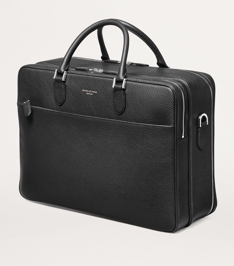 Aspinal Of London leather 48 Hour Mount Street travel bag - British product