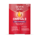 Holland & Barrett Seven Seas Omega-3 Fish Oil Max Strength with Vitamin D 30 Capsules- Buy online at McGrocer