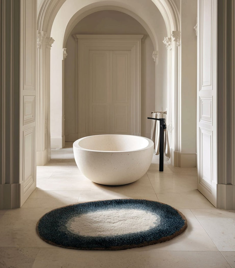Graccioza Eclipse bath mat 70cm x 120cm, imported from the UK
