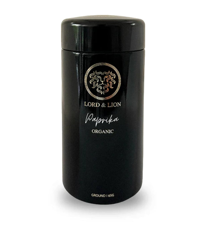 Lord & Lion Organic Paprika ground spice 65g (British brand)