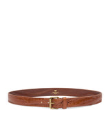 Harrods Weekend Max Mara Croc-Embossed Leather Belt- Buy online at McGrocer