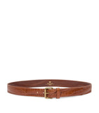 Weekend Max Mara croc-embossed leather belt (British brand)