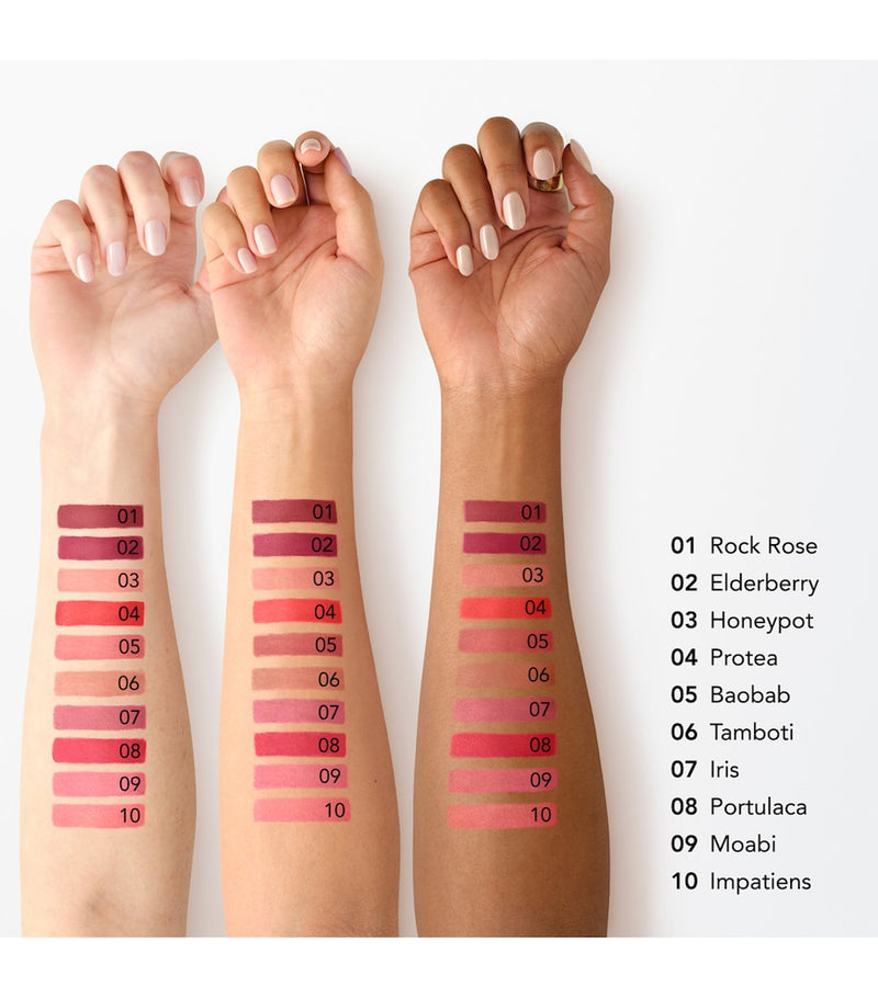 Chantecaille Lip Veil nourishing lipstick semi-sheer finish 2.5g (British brand)