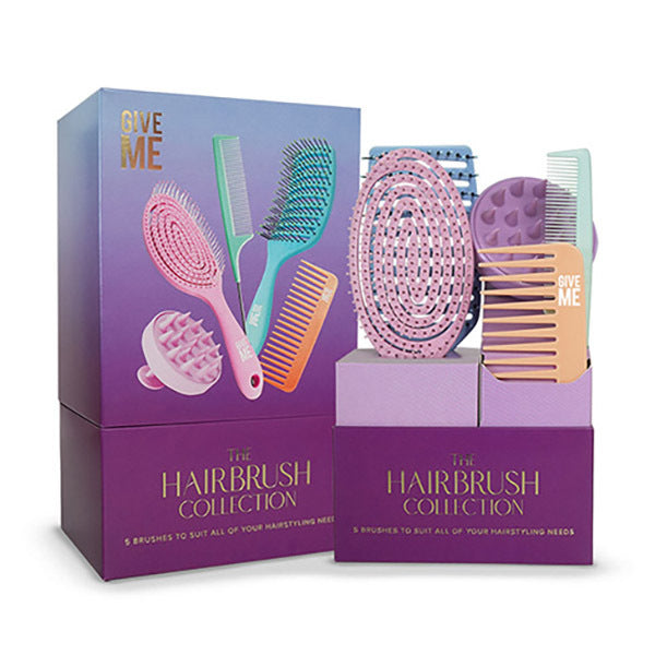 Give Me hairbrush collection gift box 5-piece set (British brand)