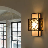 Feiss Remy wall light Parisienne Gold Heritage Bronze - British product