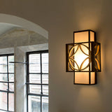 Feiss Remy wall light Parisienne Gold Heritage Bronze - British product