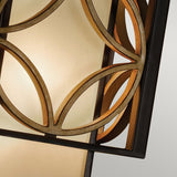 Feiss Remy wall light Parisienne Gold Heritage Bronze - British product