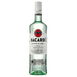 Bacardi white rum 1L - British product