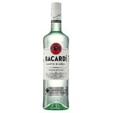 Bacardi white rum 1L - British product