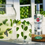 Bacardi white rum 1L - British product