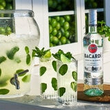 Bacardi white rum 1L - British product