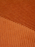 furn. Jagger ribbed cushion rust orange 45cm (British brand)