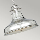 Quoizel Emery pendant light Imperial Silver, UK version