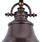 Quoizel Emery pendant light in Palladian Bronze (British brand)