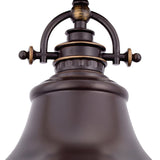 Quoizel Emery pendant light in Palladian Bronze (British brand)