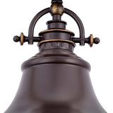 Quoizel Emery pendant light in Palladian Bronze (British brand)
