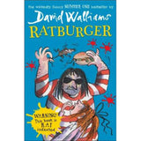 David Walliams Ratburger paperback book cover (British brand)