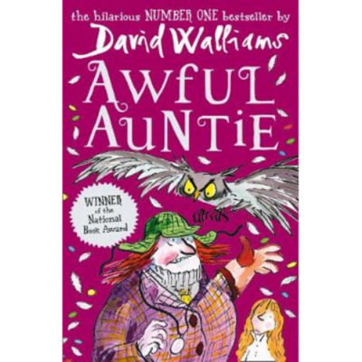 David Walliams Awful Auntie book - British product