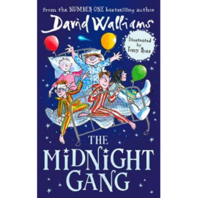 David Walliams The Midnight Gang paperback cover - British product