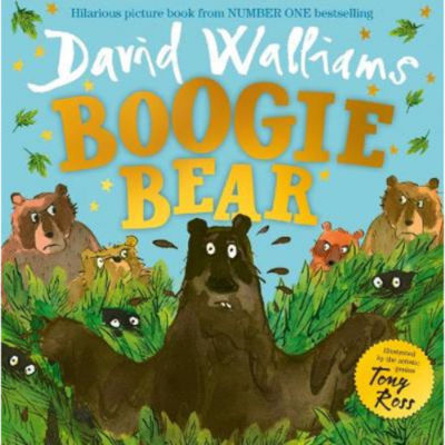 David Walliams Boogie Bear picture book, imported from the UK