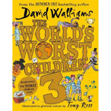 David Walliams The World's Worst Children 3 hardback book, UK version