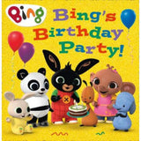 Bing's Birthday Party picture book, UK version