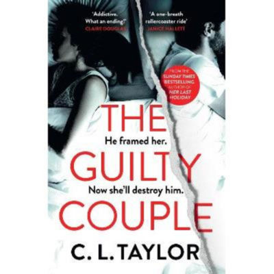 C.L. Taylor Guilty Couple psychological thriller hardback - British product