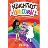 Pip Bird Naughtiest Unicorn Birthday Party book, UK version