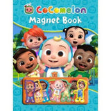 CoComelon magnet book with 8 magnetic characters and 5 scenes - British product