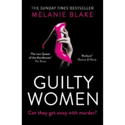 Hardback Guilty Women novel by Melanie Blake, UK version