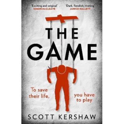 Scott Kershaw thriller The Game paperback, imported from the UK