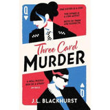 J.L. Blackhurst Three Card Murder paperback book - British product