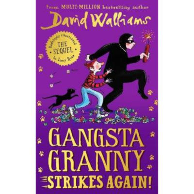 David Walliams Gangsta Granny Strikes Again Childrens Story Book, UK version