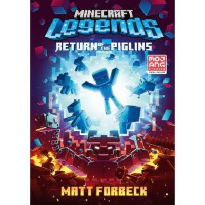 Minecraft book Return of the Piglins, imported from the UK