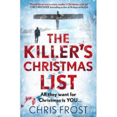 Chris Frost Killer's Christmas List paperback crime novel, imported from the UK