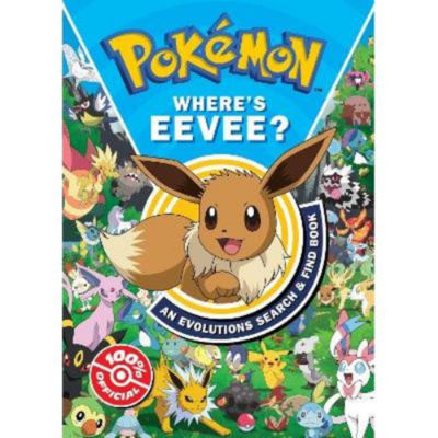 Pokemon Where's Eevee search and find book (British brand)