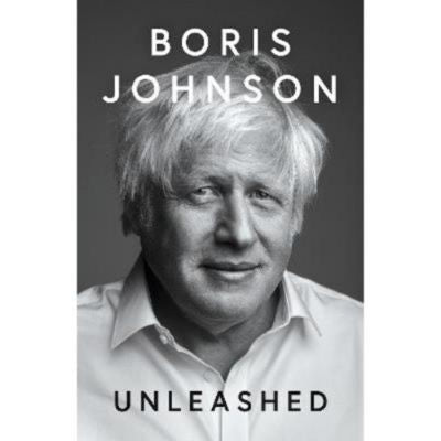 Hardback Unleashed Memoir Book Boris Johnson, UK version