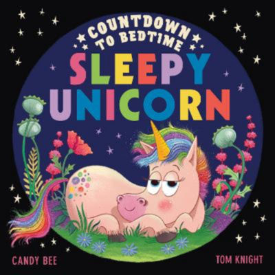 Countdown to Bedtime Sleepy Unicorn bedtime picture book - British product