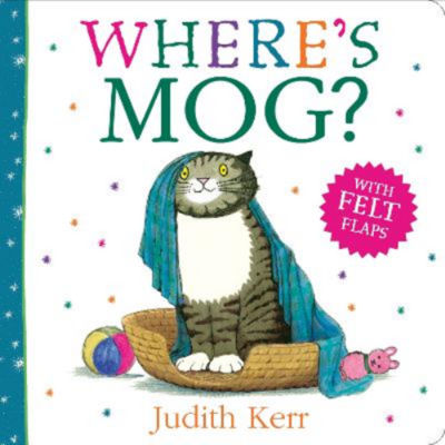Judith Kerr Where's Mog felt flap board book (British brand)
