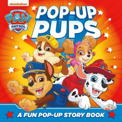 PAW Patrol Pop-Up Pups board book, UK version