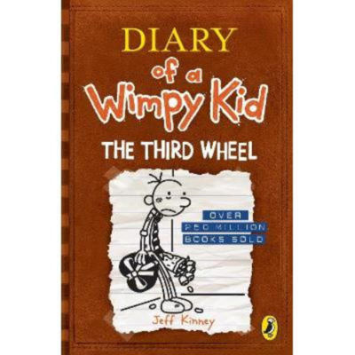 Jeff Kinney Diary of a Wimpy Kid The Third Wheel paperback - British product