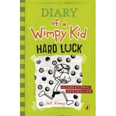 Jeff Kinney Hard Luck book Diary of a Wimpy Kid paperback - British product