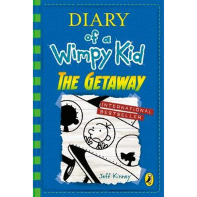 Diary of a Wimpy Kid The Getaway book 12 paperback, imported from the UK