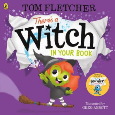 Tom Fletcher There's a Witch in Your Book picture book (British brand)