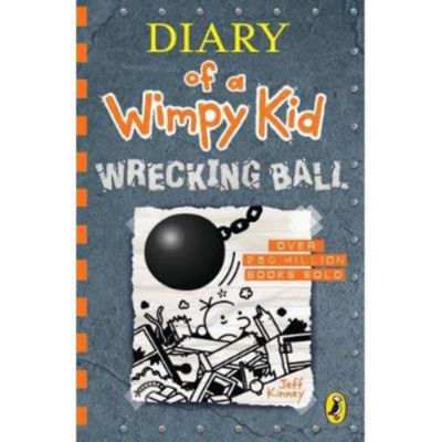 Diary of a Wimpy Kid children's book Wrecking Ball (Book 14) - British product