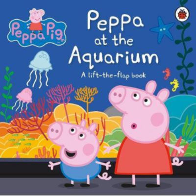 Peppa Pig Peppa at the Aquarium book, UK version