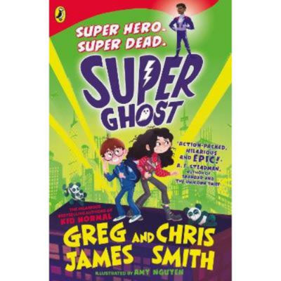 Super Ghost Greg James book - British product
