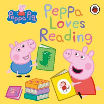 Peppa Pig Peppa Loves Reading book, UK version