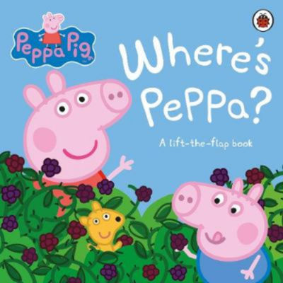 Peppa Pig Where's Peppa lift-the-flap book - British product
