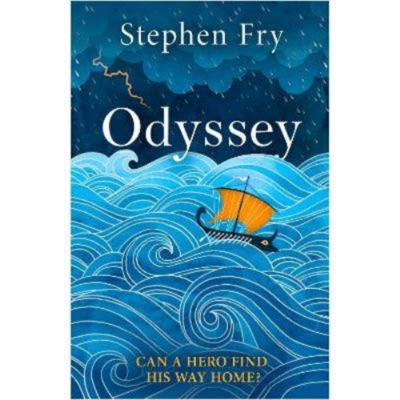 Hardback Odyssey Stephen Fry Greek myths book, imported from the UK